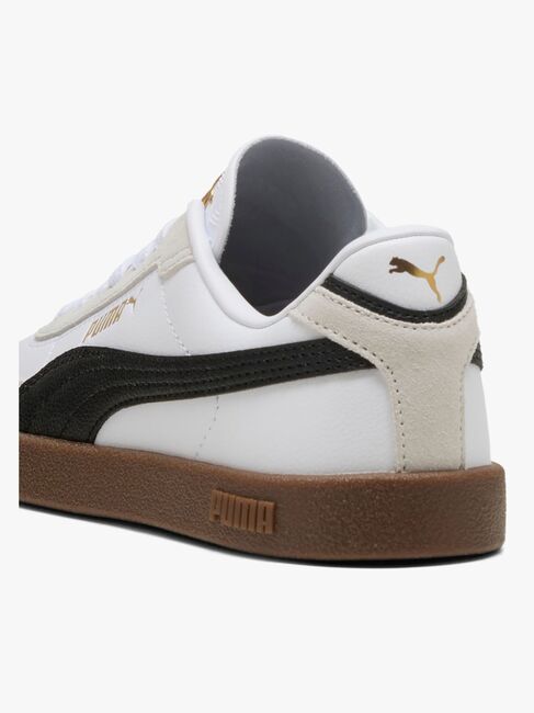 Puma Club II Era Jr Sneaker, White/Black