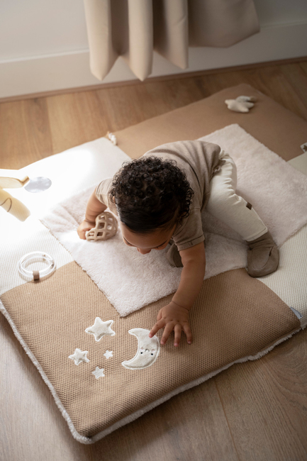 Baby's Only Heaven Spielteppich 75x95 cm, Clay/Warm Linen