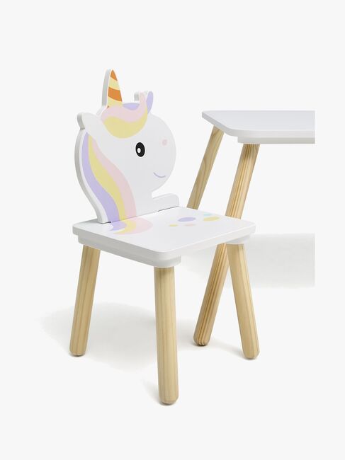 Cloudberry Castle Tisch und Stühle Einhorn
