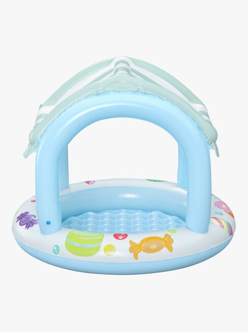 Bestway Sweet Shoppe Kinderpool mit Sonnenschutz 104 x 84 cm