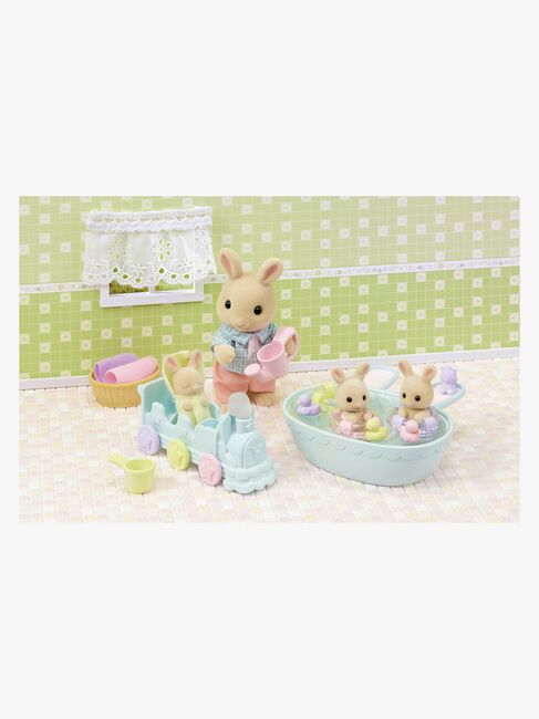 Sylvanian Families Puppenhauszubehör Triplets Baby Bathtime Set