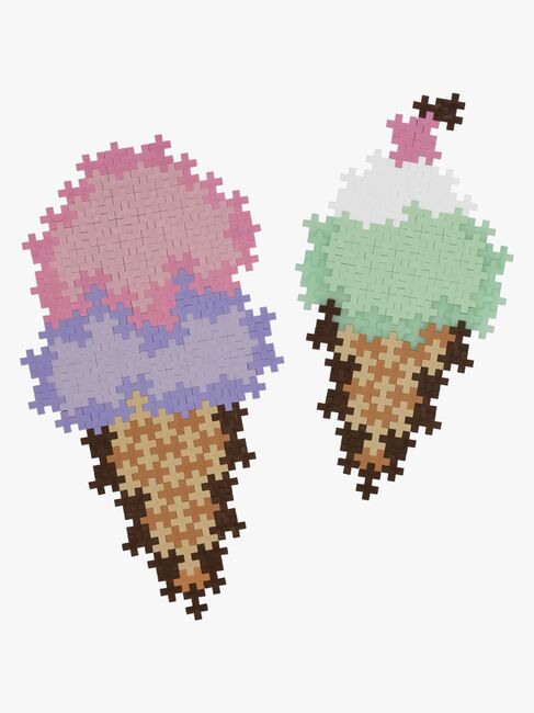 Plus-Plus Puzzle By Number Bausatz Eiswaffeln 250 Teile