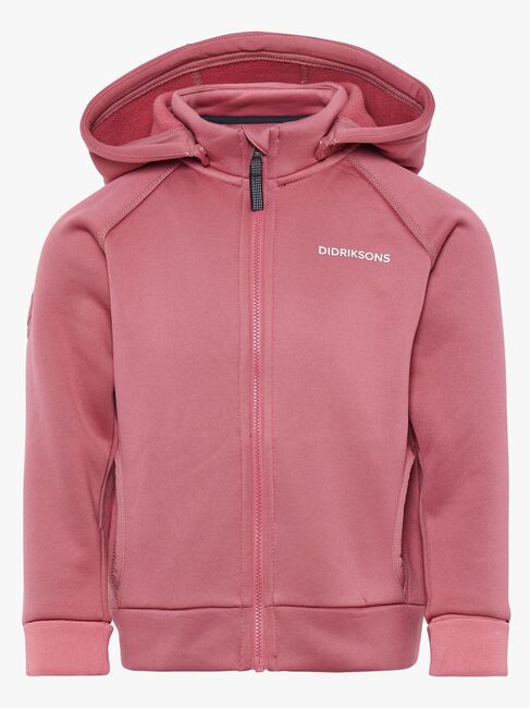 Didriksons Siljan Zipper-Jacke, Heather Pink