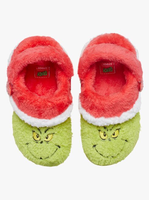 Crocs Grinch Classic Gefütterte Schlappen, Multi
