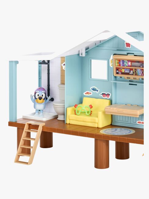 Bluey Strandhaus mit Figur