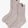 Lindberg Ragge Socken 2er-Pack Wollmischung, Grey Melange