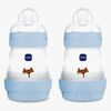 MAM Easy Start Babyflasche Anti-Kolik 160 ml 2er-Pack, Blau
