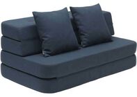 by KlipKlap 3 Fold Sofa XL, Dark Blue