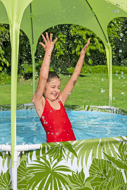 Bestway Pool mit UV-Dach 244
