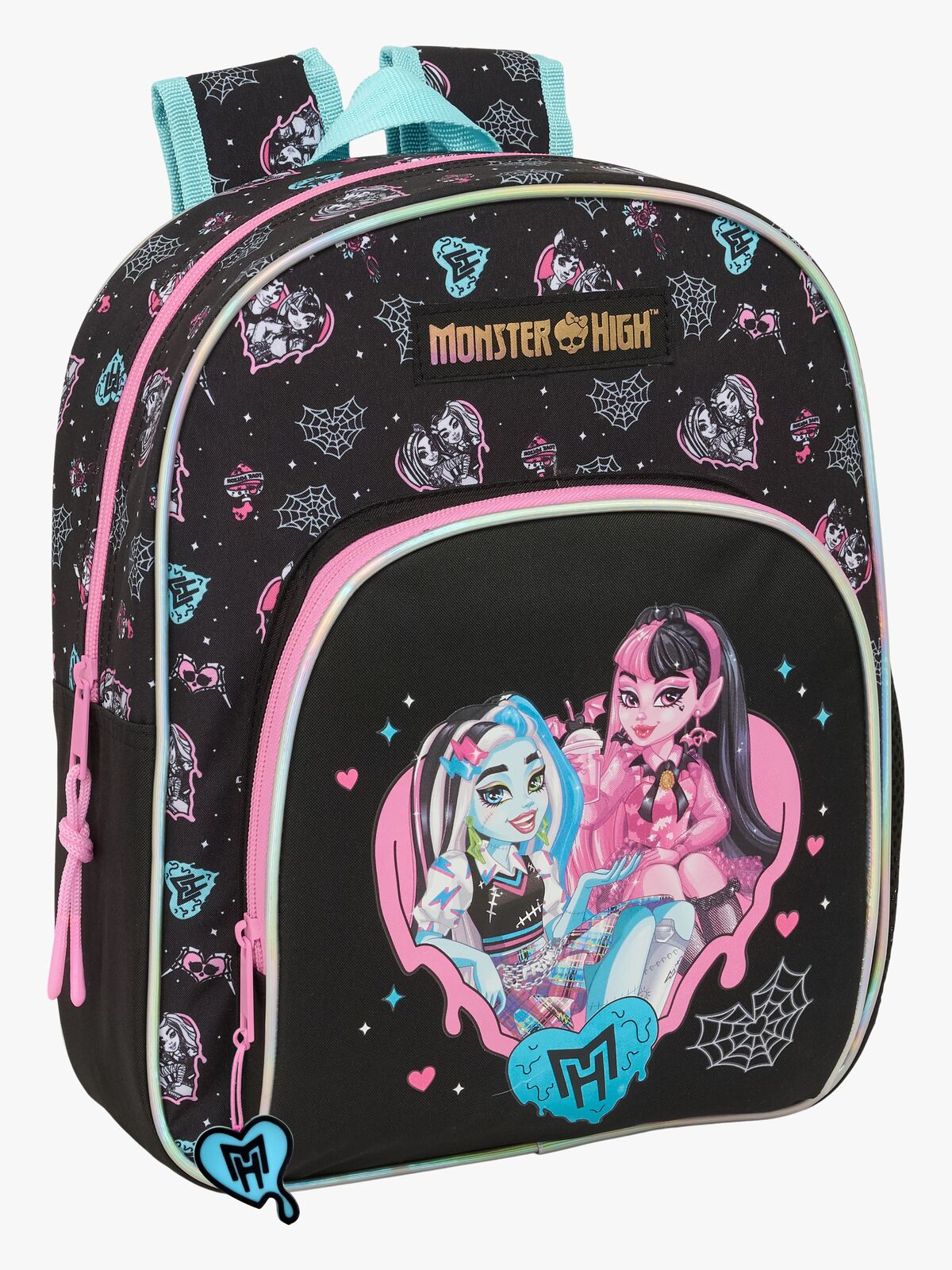Monster High Rucksack 10L, Schwarz