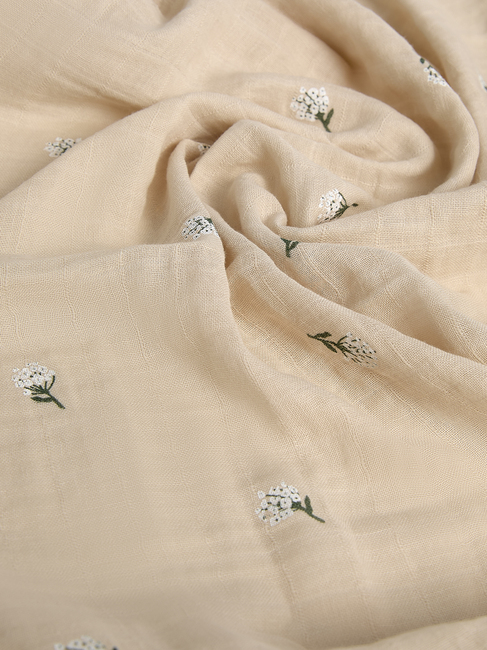 Alice & Fox TWIGGIE Decke 70x130 cm, Beige