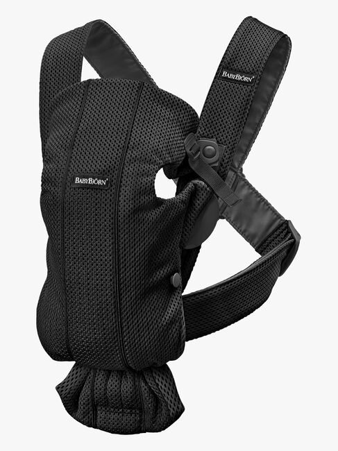 BabyBjörn Mini Babytrage 3D Mesh, Schwarz