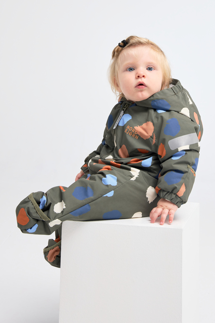 Nordbjörn Valdez Babyoverall, Dusty Olive