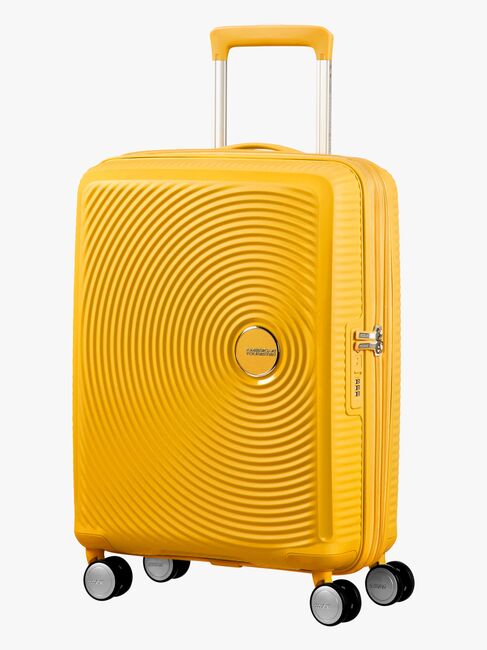 American Tourister Soundbox Spinner Reisetasche 35.5 l, Golden Yellow