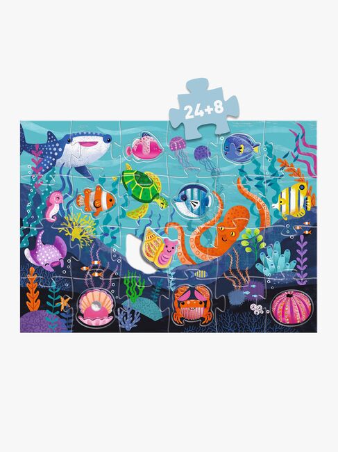 Djeco Puzzle Tactilo Sea 2-i-1