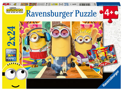 Ravensburger Puzzle Minions in Action 2x24 Teile