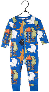 Mumin Muminhaus Pyjama, Blau