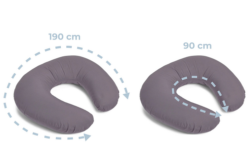 Petite Chérie Stillkissen, Warm Grey