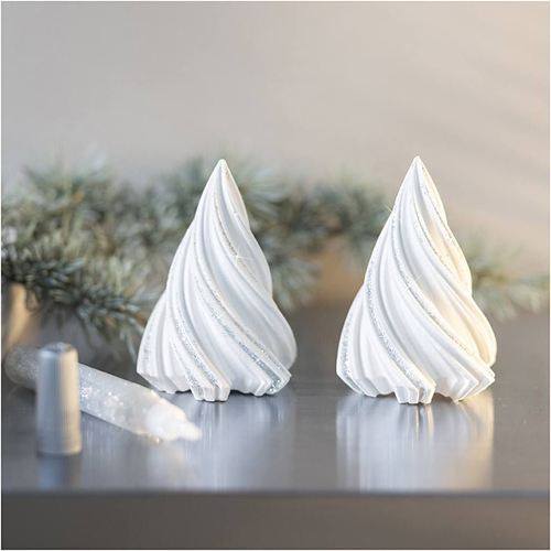 Creativ Company Bastelset Harzgießen Weihnachtsbäume DIY