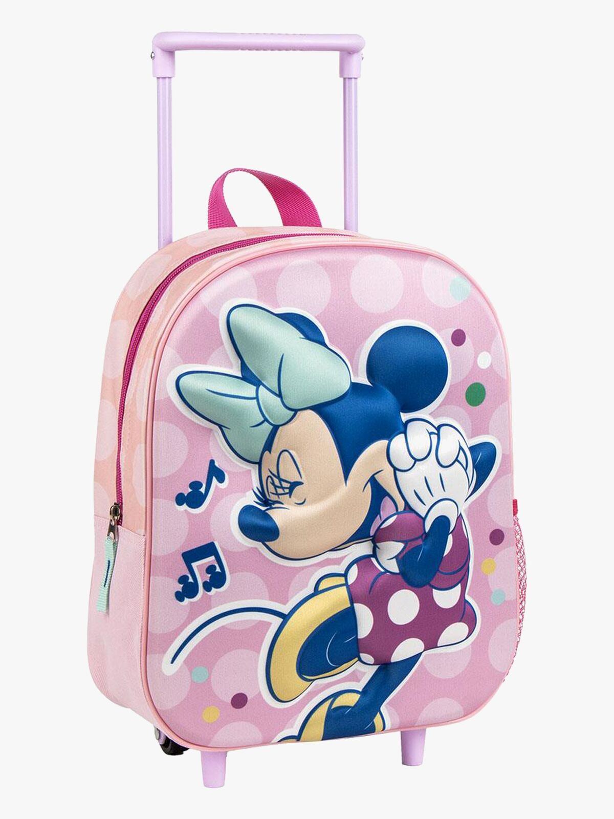 Disney Minnie Maus 3D Trolley Reisekoffer, Rosa