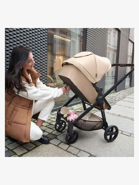 Kinderkraft 3-i-1 NEWLY Kombikinderwagen Travelsystem, Sand Beige