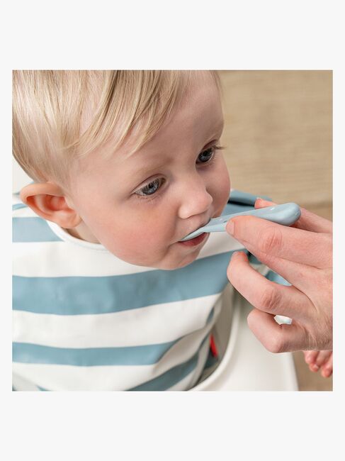 Done By Deer Foodie Besteck Happy Dots, Blau