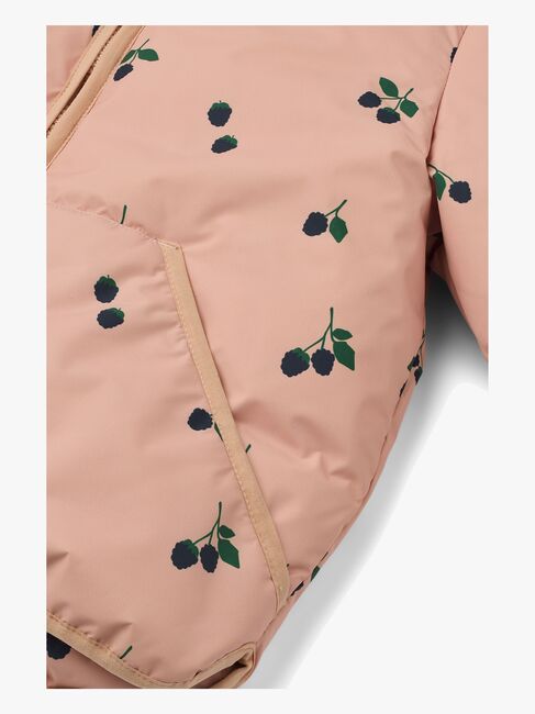 LIEWOOD Brantley Steppjacke, Berry/Pale Tuscany
