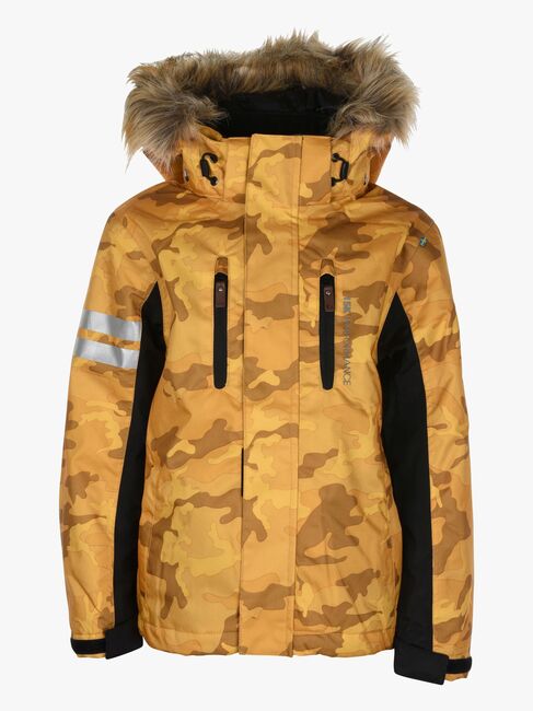 Lindberg Camo Winterjacke, Yellow