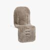 Nordlys Svea Sitzpolster Lammfell, Beige