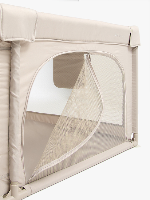 Beemoo SAFE Space XXL Laufgitter 200x180 cm, Beige