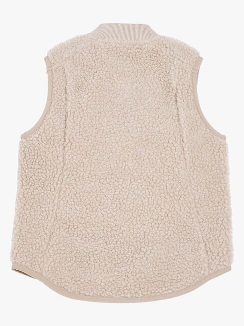 Viking x Kenza Teddyfleece-Weste, Sand