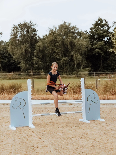 byASTRUP Stange für Hindernis 120 cm, Blau