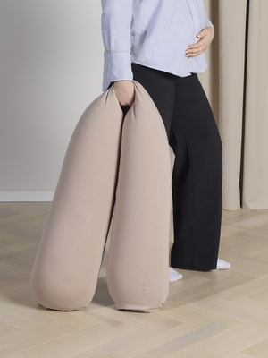 Beemoo CARE Snug Schwangerschaftskissen, Sand Beige