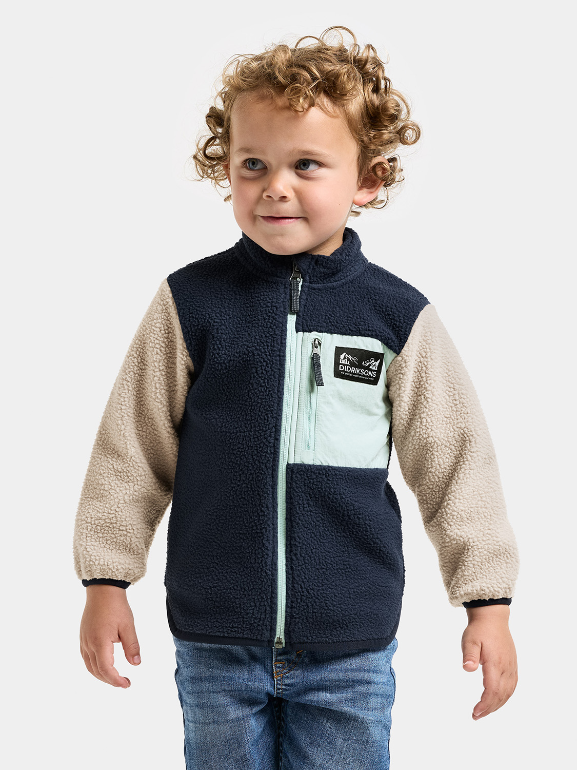 Didriksons Anten Fleecejacke, Ocean Mint