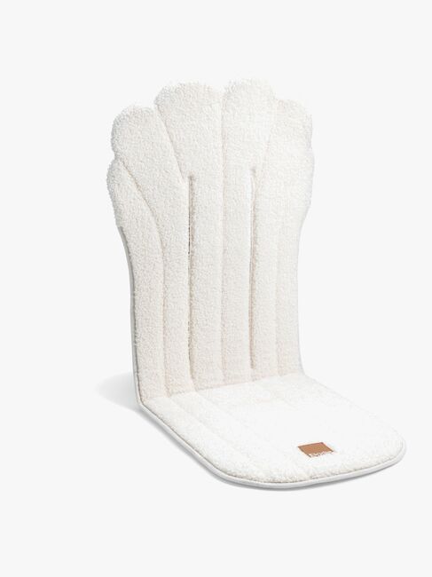 Elodie Cosy Sitzkissen, White Bouclé