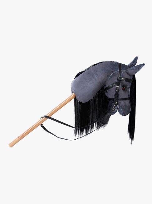 byASTRUP Steckenpferd Blaze, Grau/Schwarz