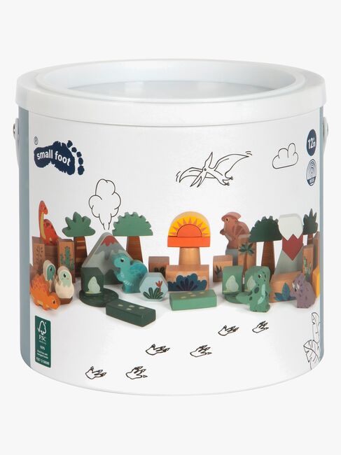 Small Foot Dino Holz-Bauklötze, 50 Teile