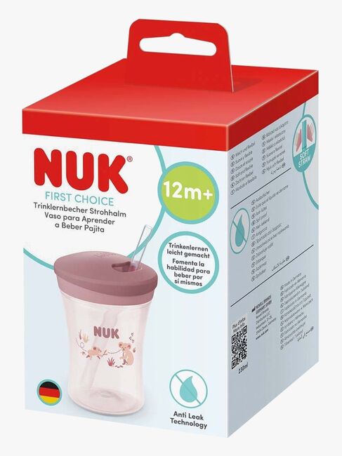 NUK First Choice Learner Cup Koala Strohhalmbecher, Terracotta N255763-terracotta-4552_3a.jpg