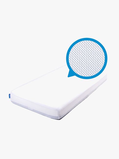 Aerosleep Spannbettlaken PREMIUM Weiß 60x120