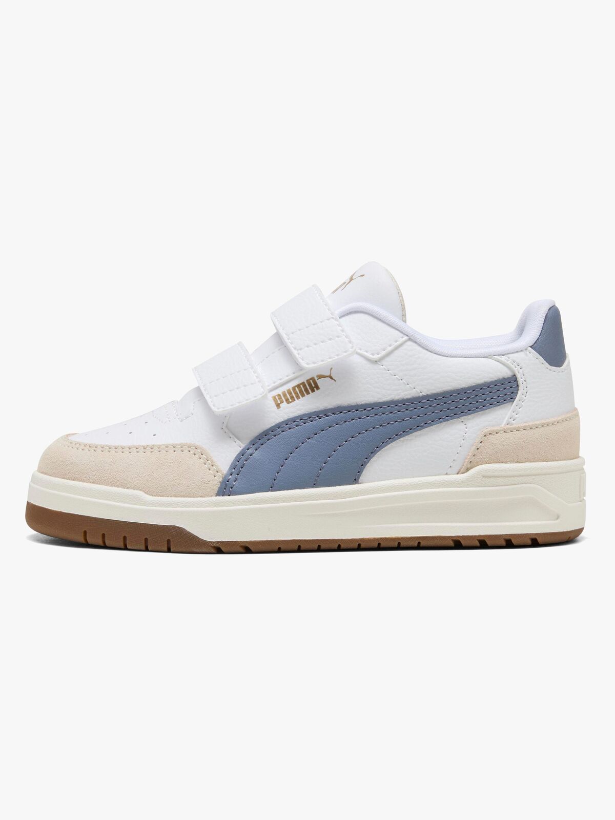 Puma Shuffle Downtown Lo OG V PS Sneaker, Sky/Gold