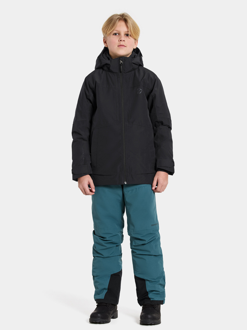 Didriksons Dolomit Winterjacke, Schwarz