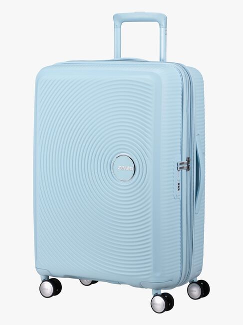 American Tourister Soundbox Spinner Reisekoffer 71,5L, Pastel Blue