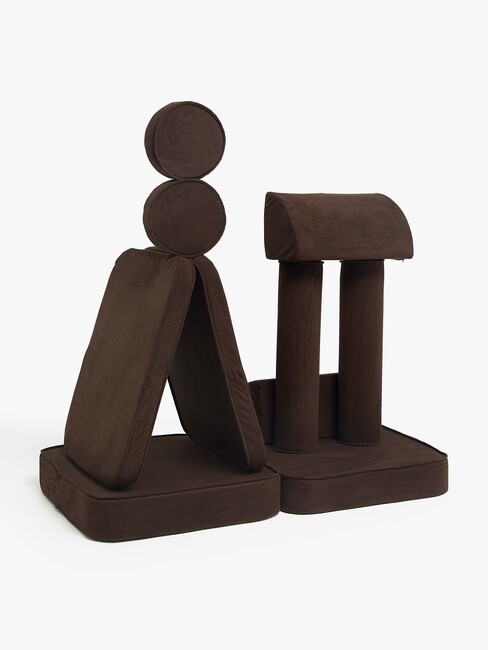 Alice & Fox BEN  Zusammenbaubares Sofa, Brown