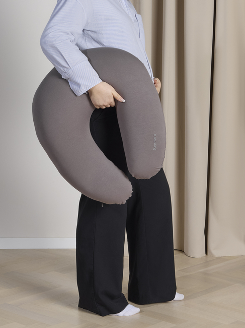 Beemoo CARE Snug Stillkissen, Gull Grey