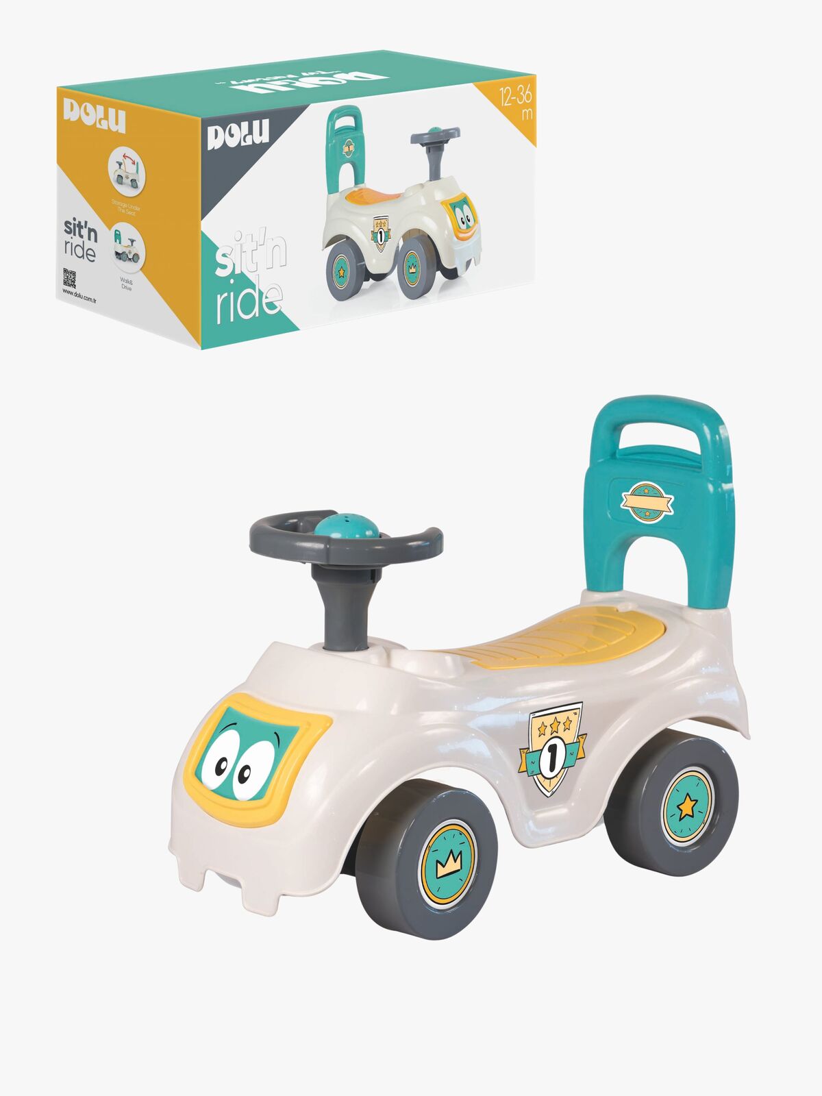 DOLU Rutschauto Sit N' Ride