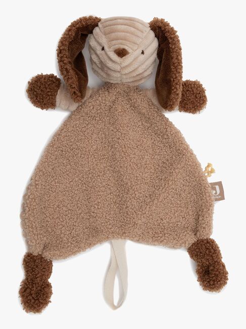 Jollein Schmusetuch mit Schnullerkette, Diego Dog