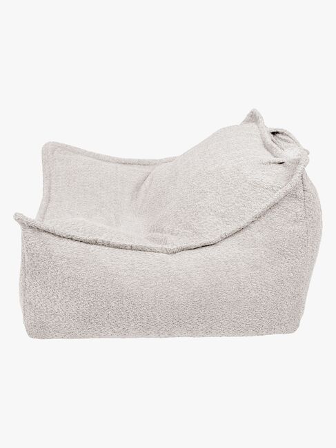 Meowbaby Boucle Sitzsack, Champagne Ecru