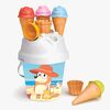 Bluey Sandspielzeug-Set mit Eis