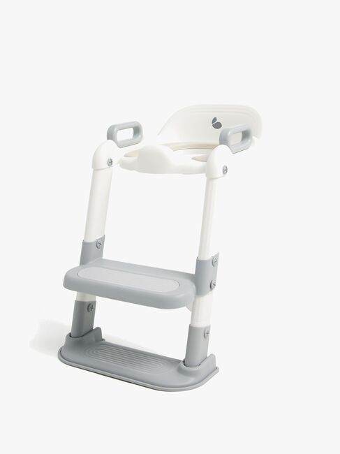 Beemoo CARE Assist Toilettensitz  mit Leiter, Grey/White