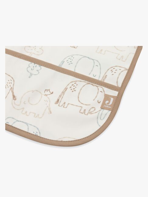 Jollein Lätzchen mit Ärmel Wasserdicht, Elephant Tales